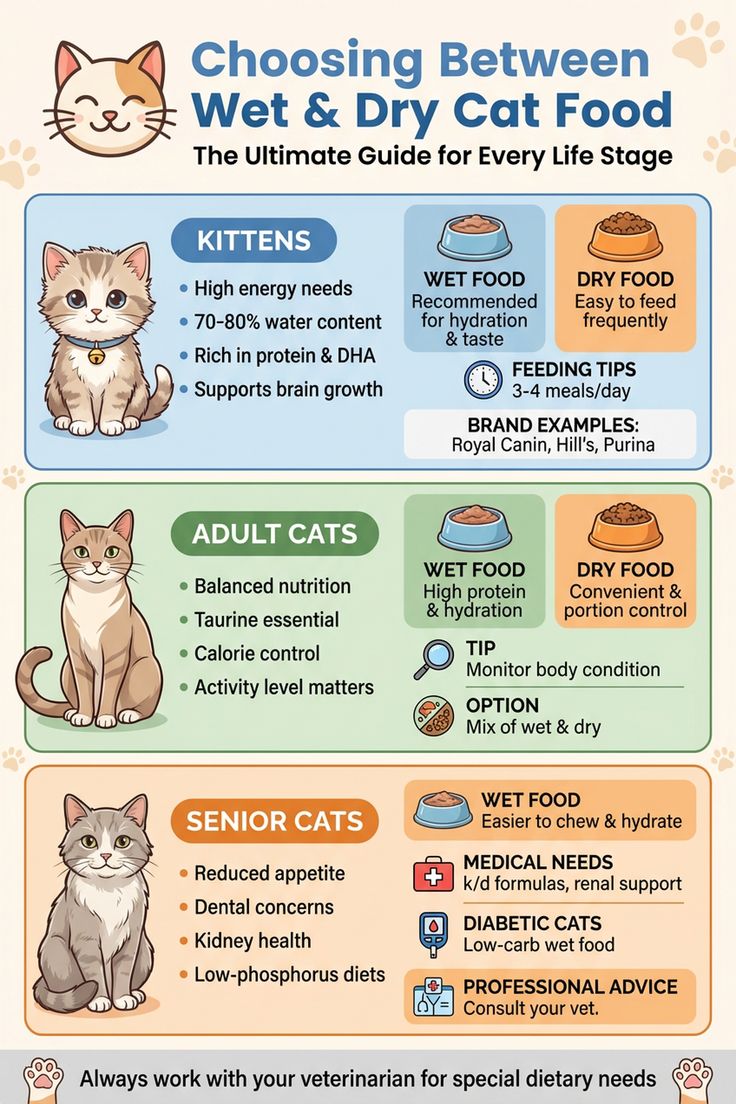 Wet vs Dry Cat Food: Which Is the Best Choice?