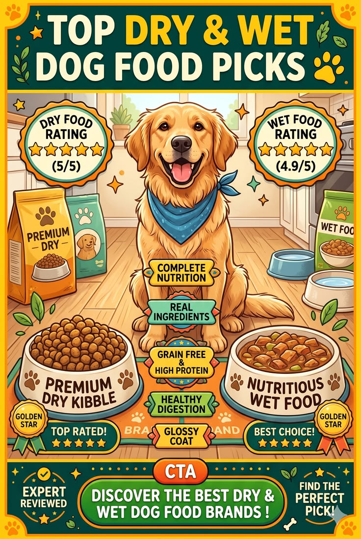 Wet vs Dry Dog Food: Nutritional Comparison